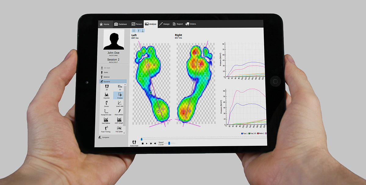We use footscan technology to deliver the best treatment option and aid with diagnosis